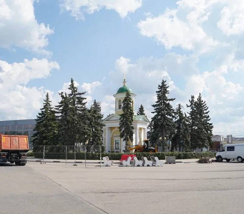 В Дзержинске стартовало благоустройство Свадебной площади