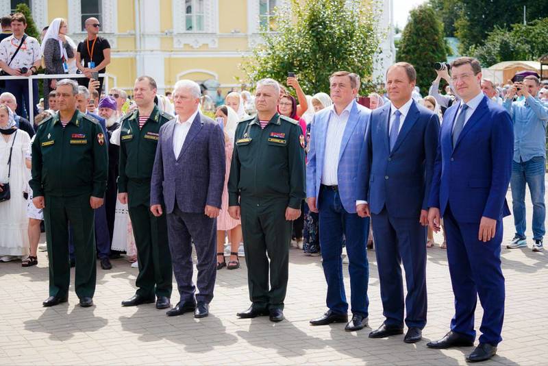 Святейший Патриарх Московский и всея Руси Кирилл посетил Свято-Троицкий Серафимо-Дивеевский женский монастырь 