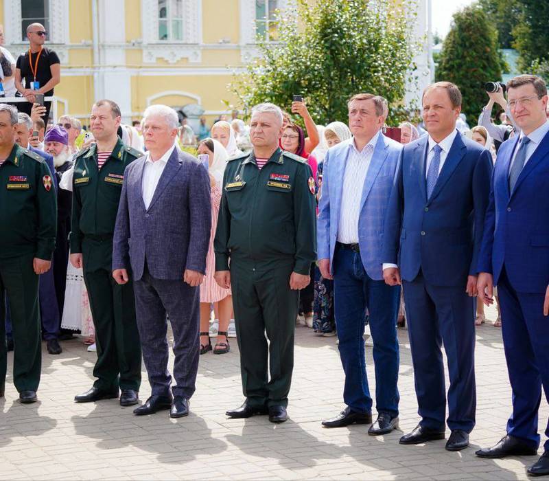 Святейший Патриарх Московский и всея Руси Кирилл посетил Свято-Троицкий Серафимо-Дивеевский женский монастырь 