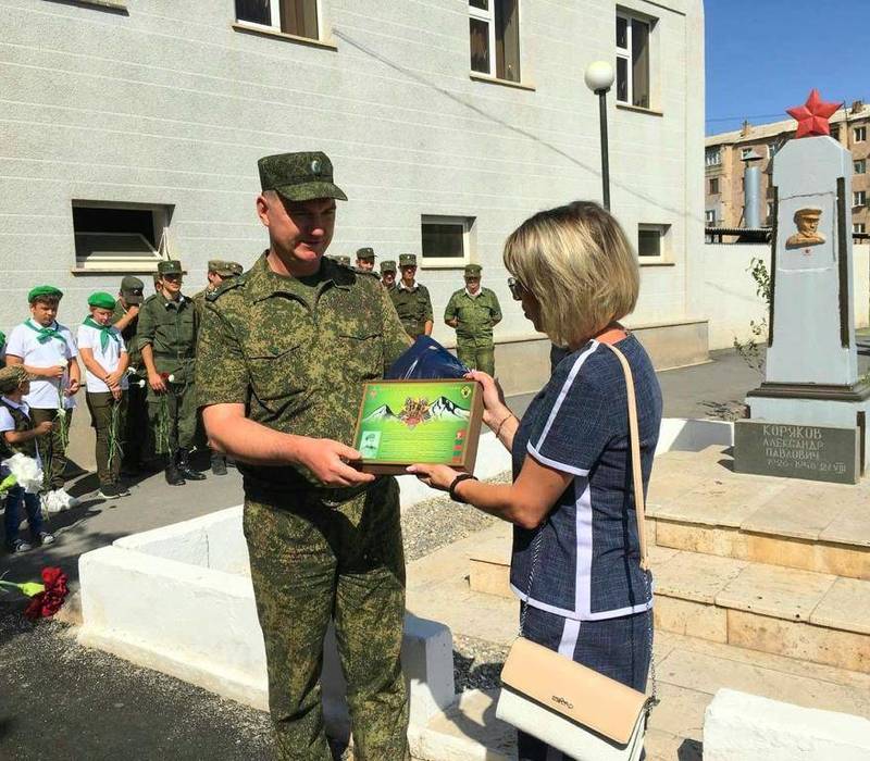 В Армении прошли торжественные мероприятия в память о подвиге уроженца Первомайска