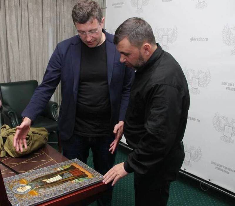 Глеб Никитин и Денис Пушилин провели рабочую встречу в ДНР