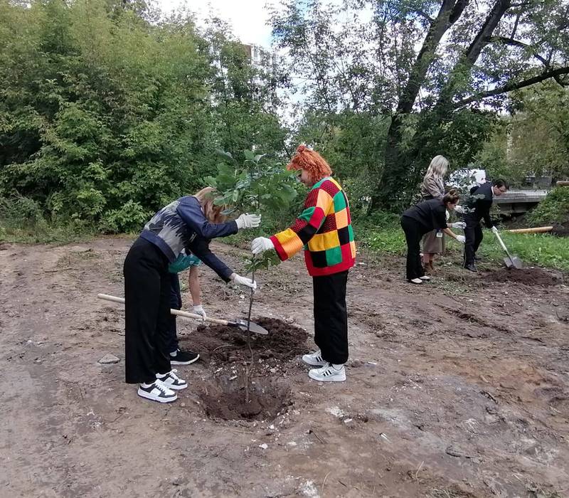 «Молодежная аллея дружбы народов Евразии» появилась на берегу реки Борзовки в Нижнем Новгороде