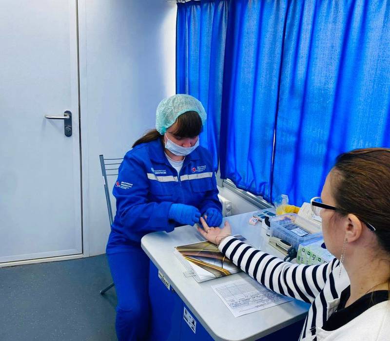 Около 128 тысяч медицинских исследований проведено для нижегородцев в «Поездах здоровья» с начала 2023 года