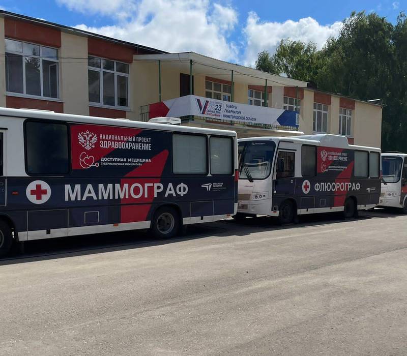 155 выездов в муниципалитеты Нижегородской области совершили «Поезда здоровья» с начала года