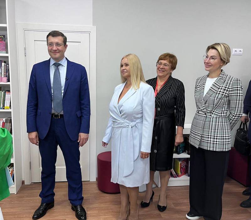 Глеб Никитин принял участие в открытии после модернизации центральной детской библиотеки в Богородске