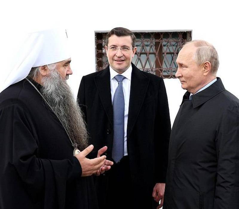 Глеб Никитин доложил Владимиру Путину о развитии кластера «Арзамас-Дивеево-Саров»  
