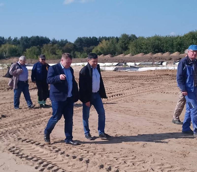На бывшей городской свалке в Богородске началась укладка плодородного слоя грунта