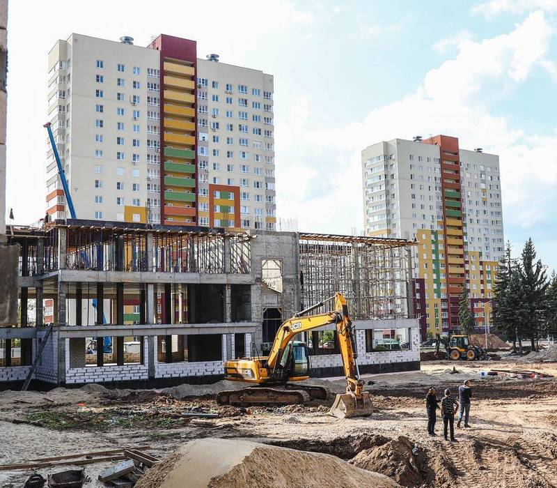 Степень готовности школы в поселке Дубенки Нижнего Новгорода превысила 40% 