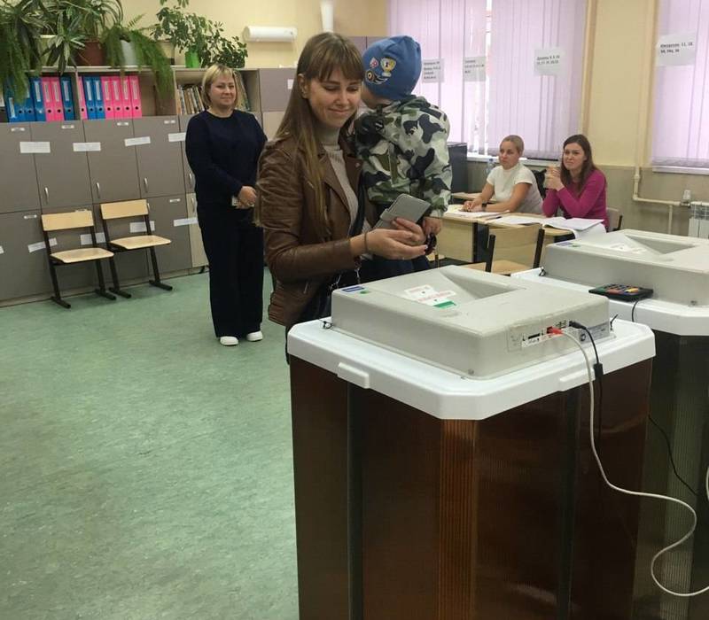 «Мы не отметили на избирательных участках никаких нарушений», - Елена Ленина