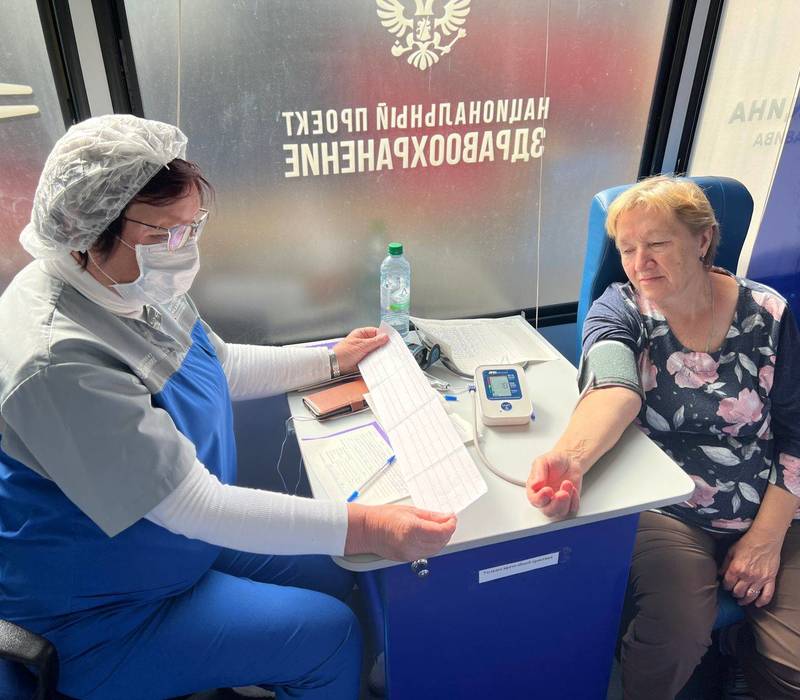 Более 70 тысяч медицинских консультаций провели специалисты «Поездов здоровья» с начала года