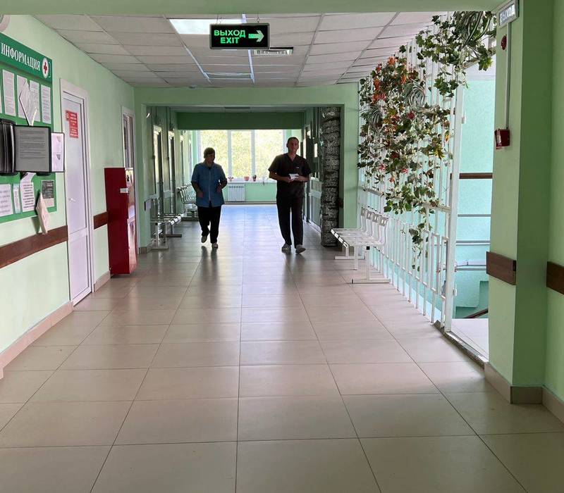 Поликлинику Первомайской ЦРБ модернизировали благодаря нацпроекту «Здравоохранение»