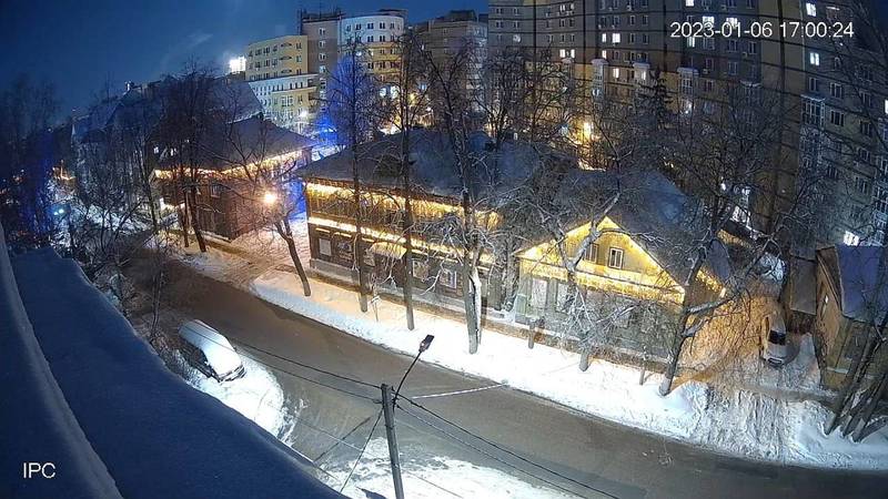 Еще четыре камеры видеонаблюдения начали работать в нижегородском квартале церкви Трех Святителей