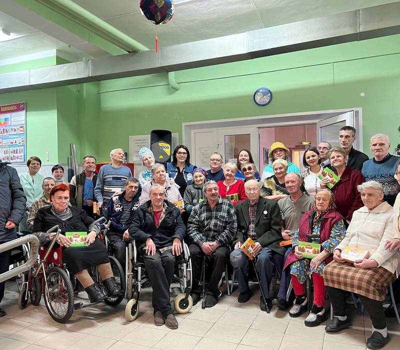 Волонтеры Победы провели 20 новогодних концертов для пожилых людей в домах-интернатах Нижегородской области
