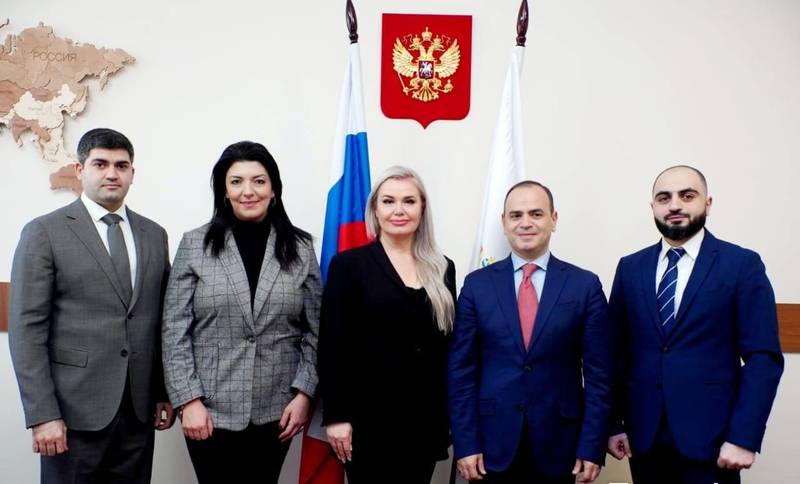 Ольга Гусева провела встречу с главным уполномоченным по делам диаспоры Республики Армения 