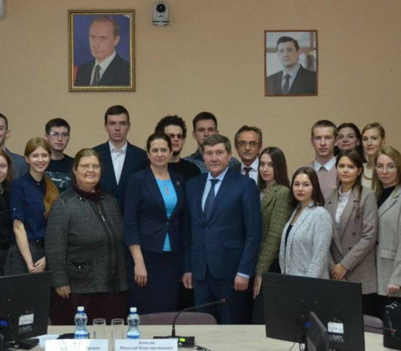 Николай Денисов рассказал студентам НГСХА о мерах государственной поддержки для молодых специалистов АПК