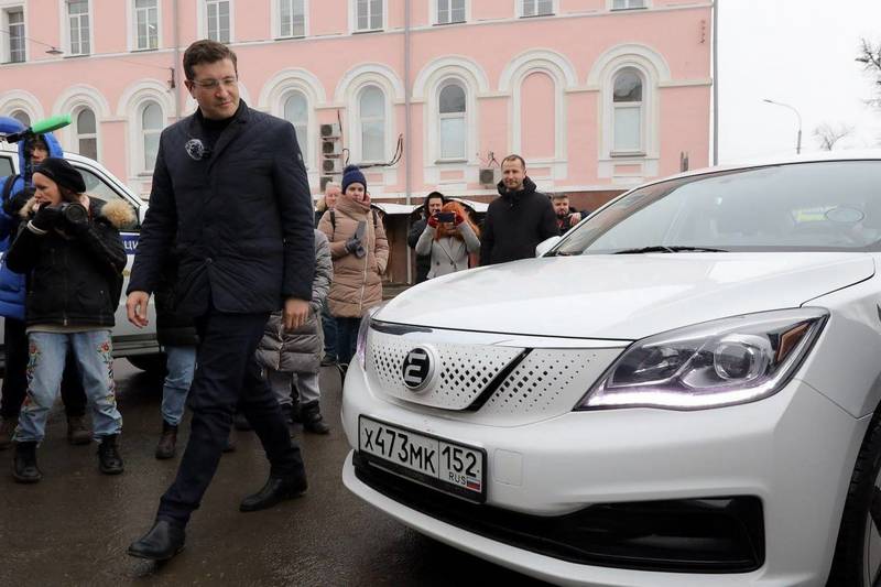 Глеб Никитин дал старт проекту электротакси в Нижнем Новгороде