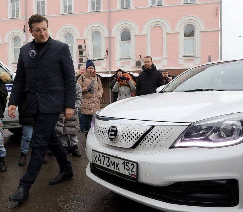 Глеб Никитин дал старт проекту электротакси в Нижнем Новгороде