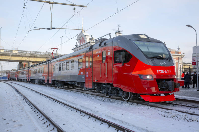 Новые электропоезда выйдут на маршрут «Городской электрички» в Нижнем Новгороде