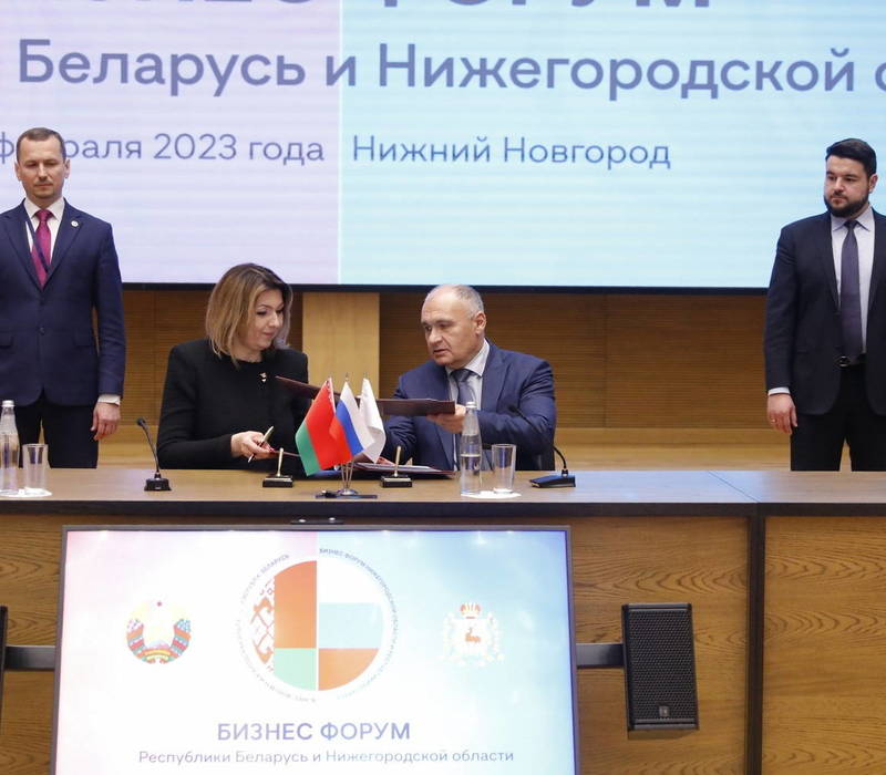 Нижегородский центр импорта и импортозамещения заключил соглашение о сотрудничестве с белорусским Национальным центром маркетинга