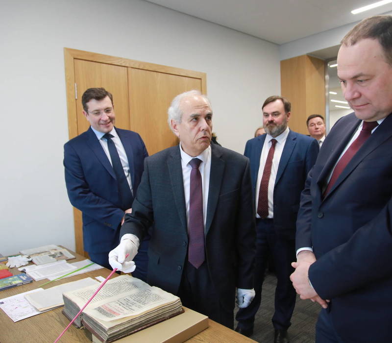Глеб Никитин представил Роману Головченко промышленный и научно-образовательный потенциал Нижегородской области 