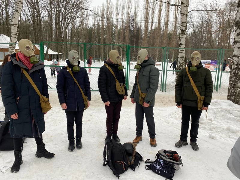 Спортивно-патриотическая игра «Вперед, герои!» прошла в Автозаводском парке