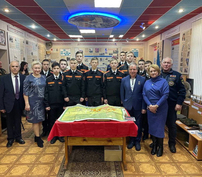 Нижегородские кадеты побывали на экскурсии, посвященной 80-летию Сталинградской битвы