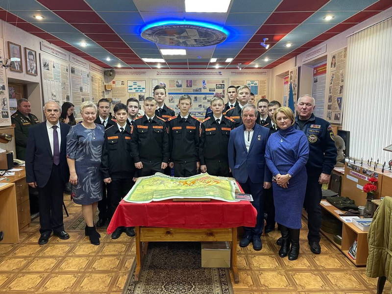Нижегородские кадеты побывали на экскурсии, посвященной 80-летию Сталинградской битвы