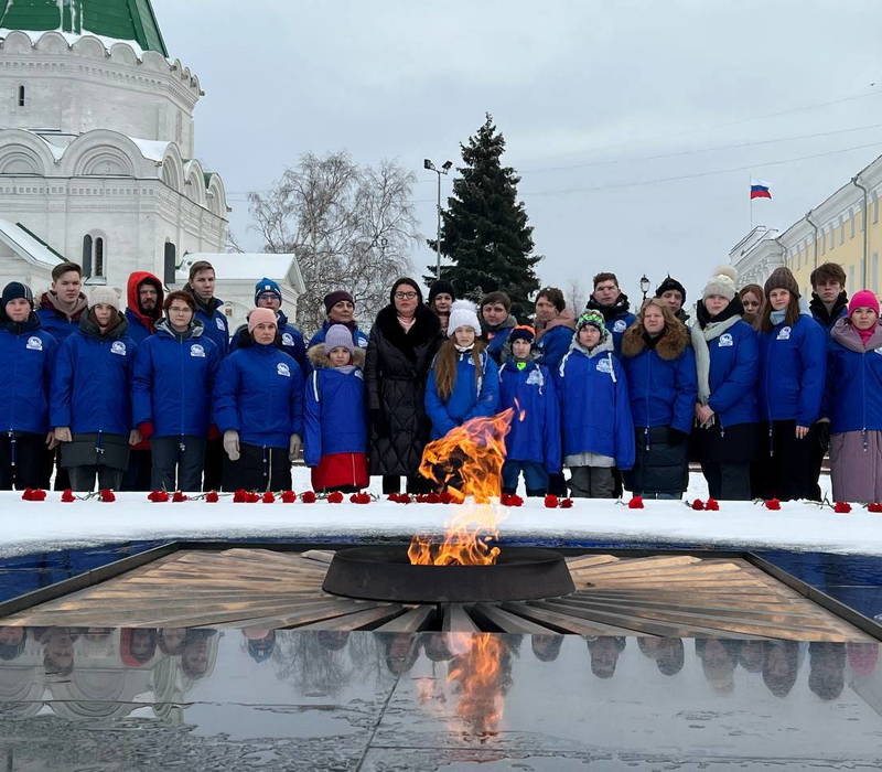 Волонтеры Победы организовали памятные мероприятия, посвященные юбилею победы в Сталинградской битве