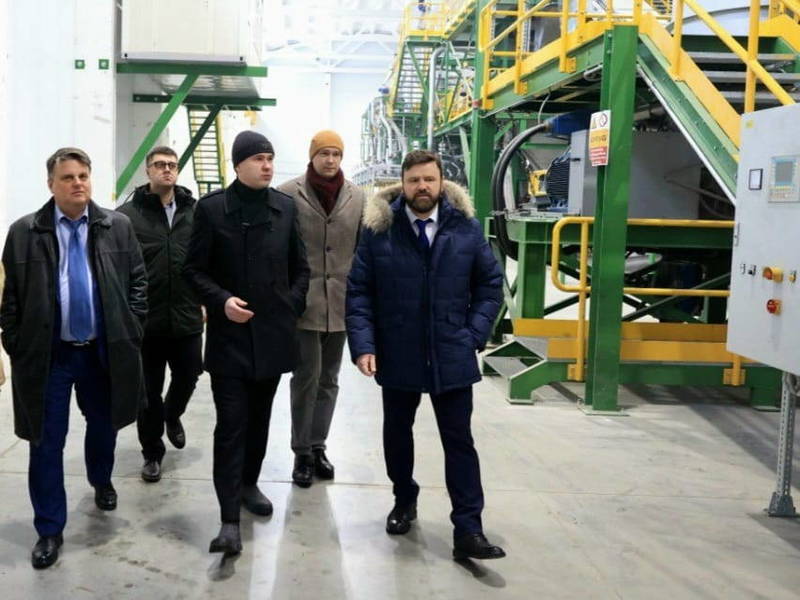 Госдумы Юрий Станкевич посетил площадку под размещение Экотехнопарка в Дзержинске