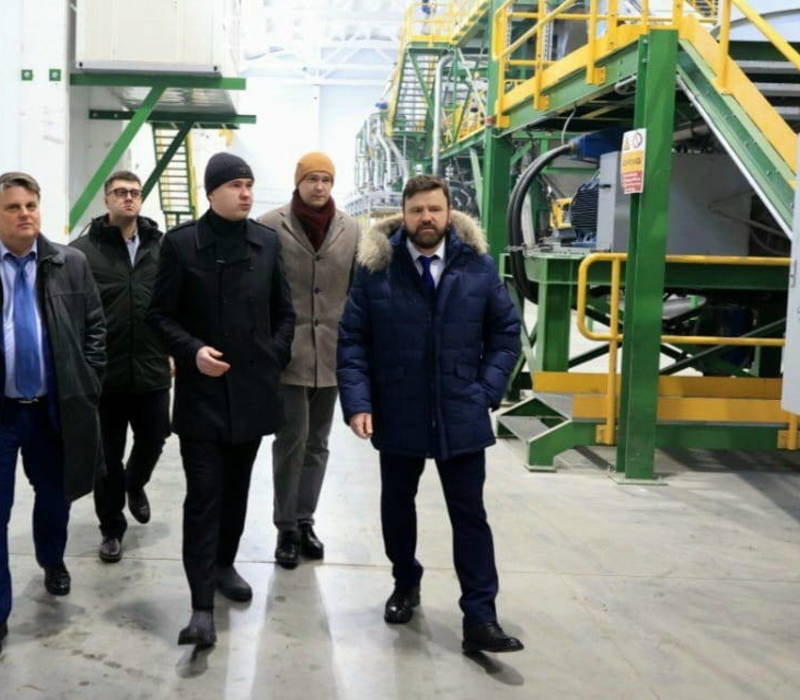 Госдумы Юрий Станкевич посетил площадку под размещение Экотехнопарка в Дзержинске