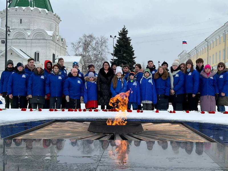 Волонтеры Победы организовали памятные мероприятия, посвященные юбилею победы в Сталинградской битве