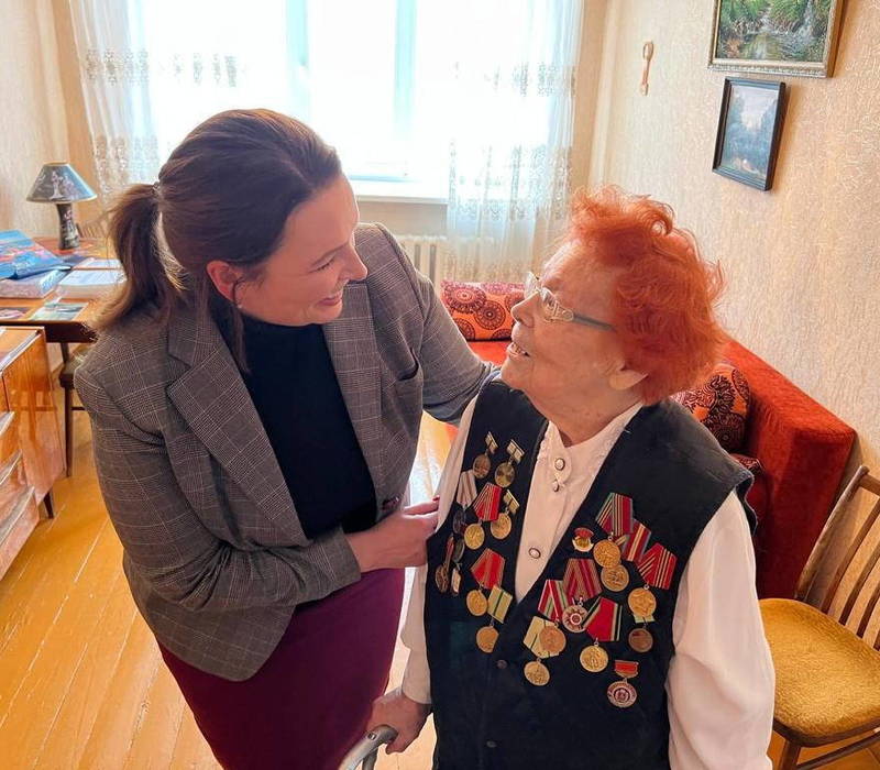 Ольга Щетинина: «Жизненный путь наших ветеранов Великой Отечественный войны – лучший пример для молодежи»