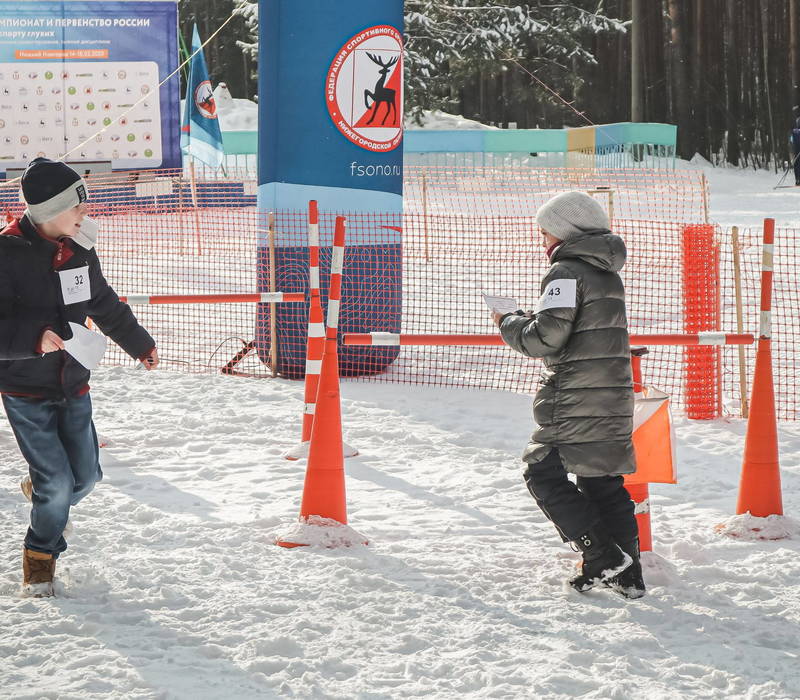 В Нижнем Новгороде проходит инклюзивный фестиваль по спортивному ориентированию на лыжах