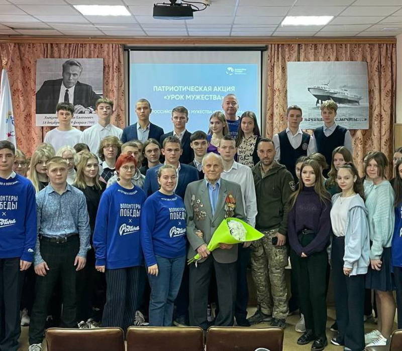 Всероссийские уроки мужества «Герои рядом» проходят в нижегородских школах в канун Дня защитника Отечества