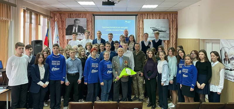 Всероссийские уроки мужества «Герои рядом» проходят в нижегородских школах в канун Дня защитника Отечества
