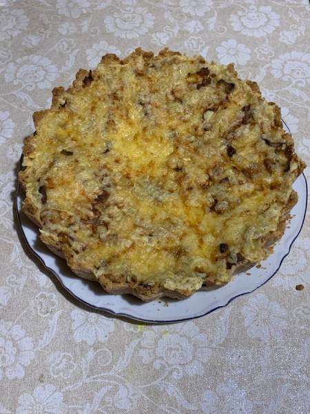 Жюльен-пирог с курицей и белыми грибами