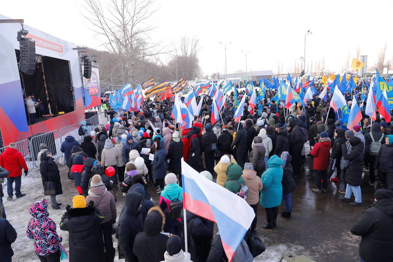 Митинг-концерт «Слава защитникам Отечества!» состоялся в нижегородском Парке Победы