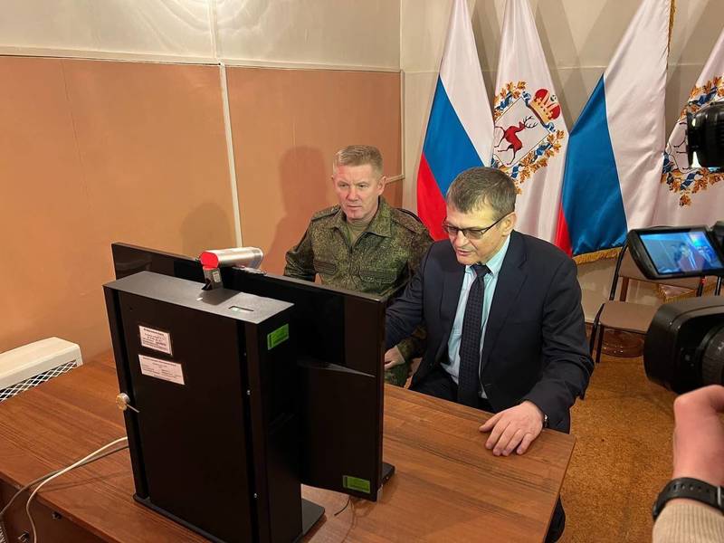 Для нижегородцев, участвующих в специальной военной операции при поддержке Минобороны РФ был организован ещё один телемост