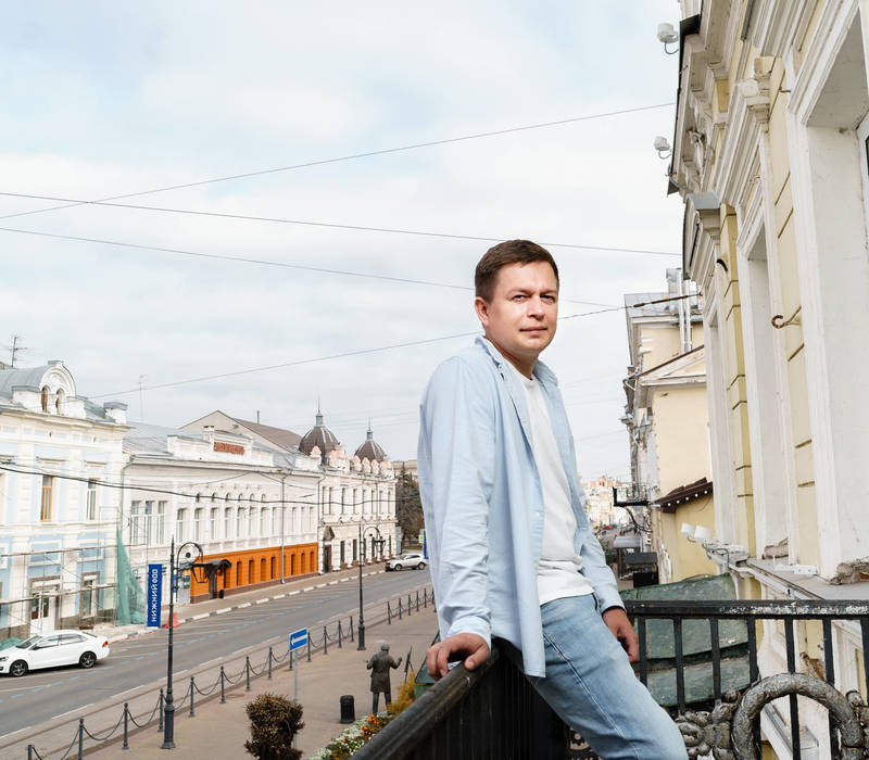 Мой Нижний. Город, который вдохновляет. Алексей  Беляев нашел счастье в столице Поволжья