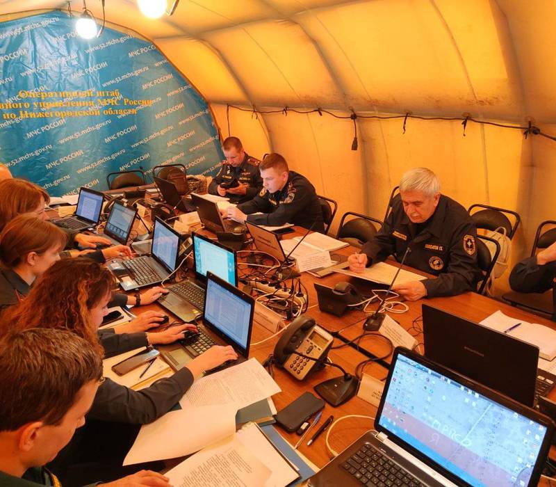 В Нижегородской области стартовали Всероссийские командно-штабные учения по борьбе с паводками и лесными пожарами