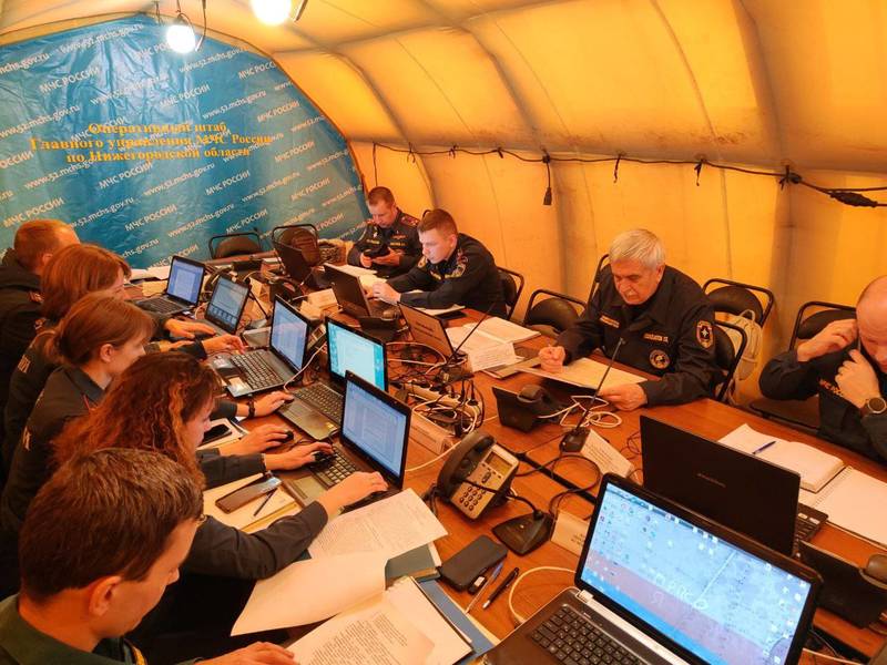 В Нижегородской области стартовали Всероссийские командно-штабные учения по борьбе с паводками и лесными пожарами