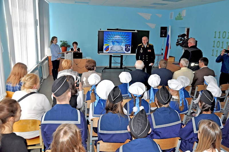 Детский морской клуб открылся в школе Вознесенского округа 