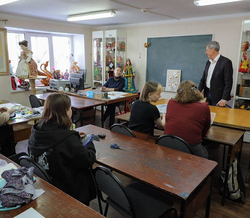 Сергей Горин поздравил студентов и преподавателей Нижегородского областного колледжа культуры с профессиональным праздником