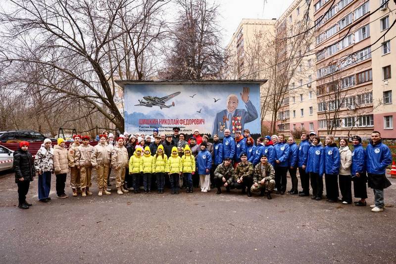 Арт-объект в честь ветерана Великой Отечественной войны Николая Шишкина открыли в Нижнем Новгороде