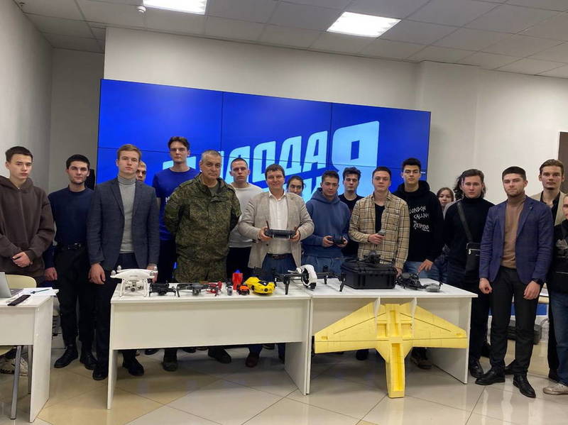 Молодогвардейцы организовали обучение по работе с БПЛА для нижегородских студентов