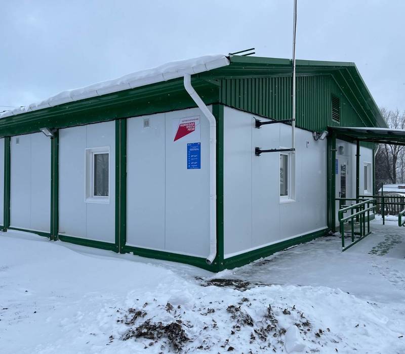 В новом фельдшерско-акушерском пункте в селе Просек Лысковского округа начался прием пациентов