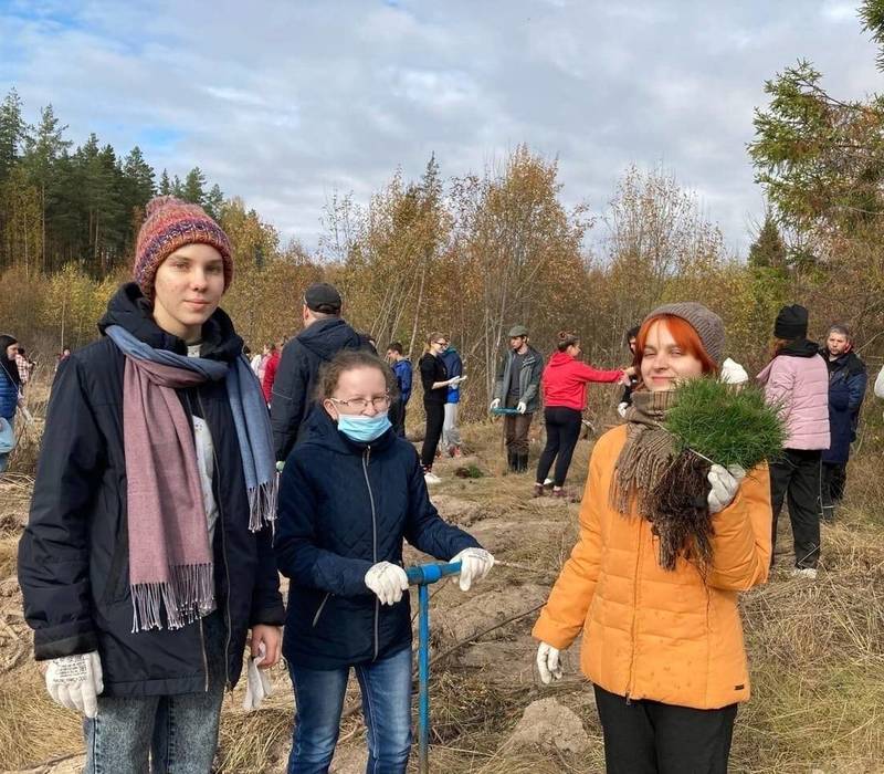 Приводят в порядок планету