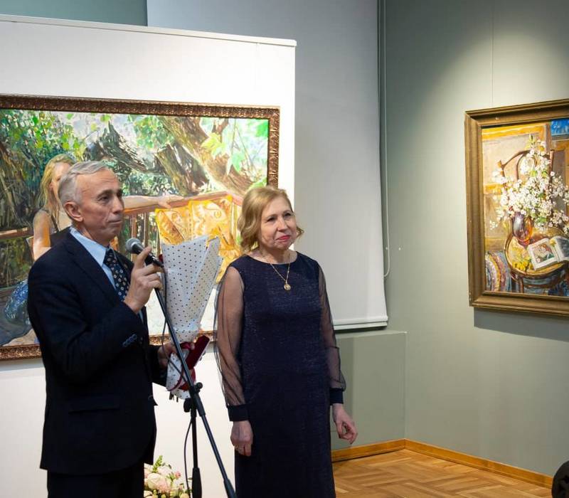 В Нижегородском художественном музее открылась персональная юбилейная выставка Инессы Сафроновой 