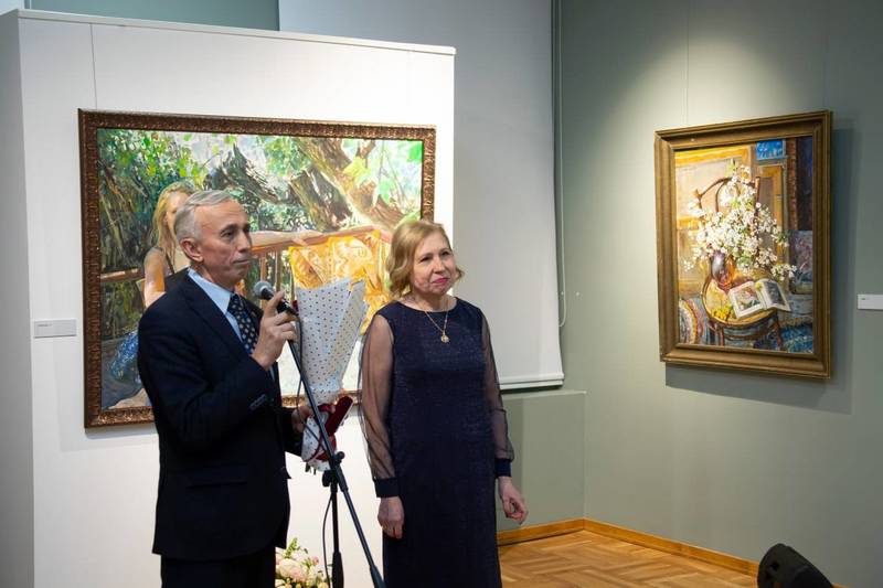 В Нижегородском художественном музее открылась персональная юбилейная выставка Инессы Сафроновой 